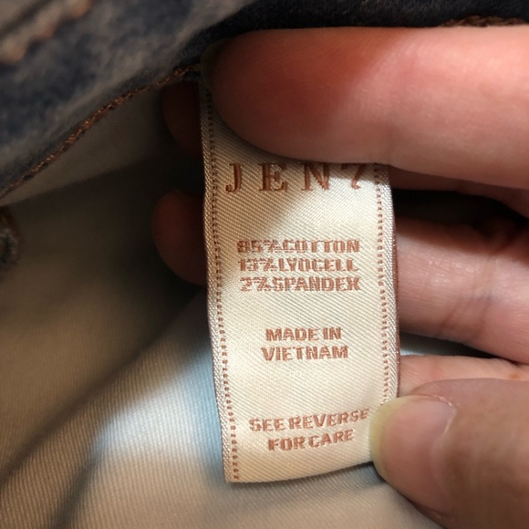 Jen 7 by 7 for all man kink cropped jeans - Picture 5 of 8